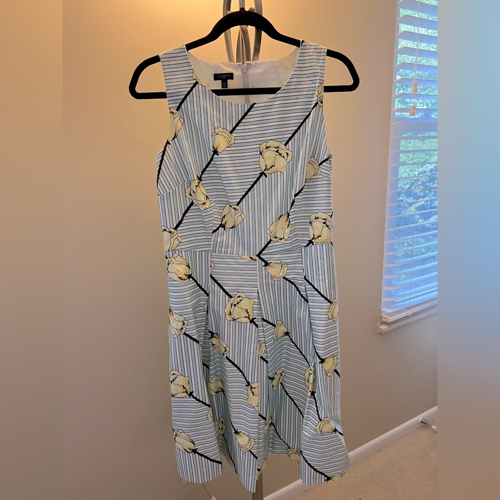 Like New Talbots Floral Dress